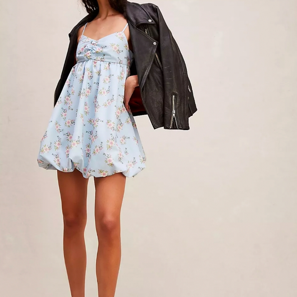 NWT Free People Bubble Mini Dress